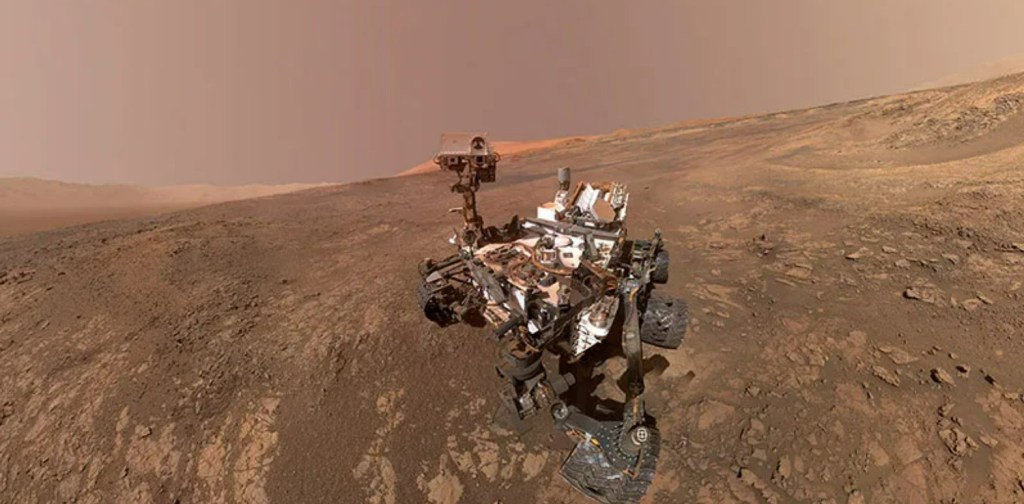 Selfy taken by NASAs spacecraft Curiosity