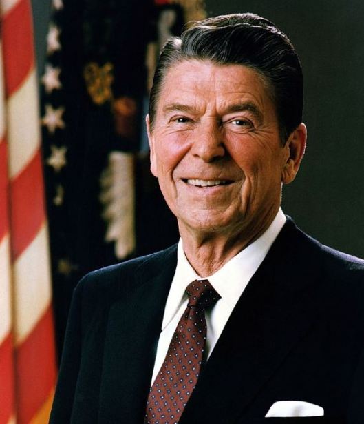 Ronald Reagan President of the USA from 1981 to 1989