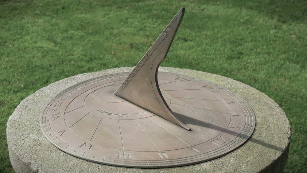 A sundial