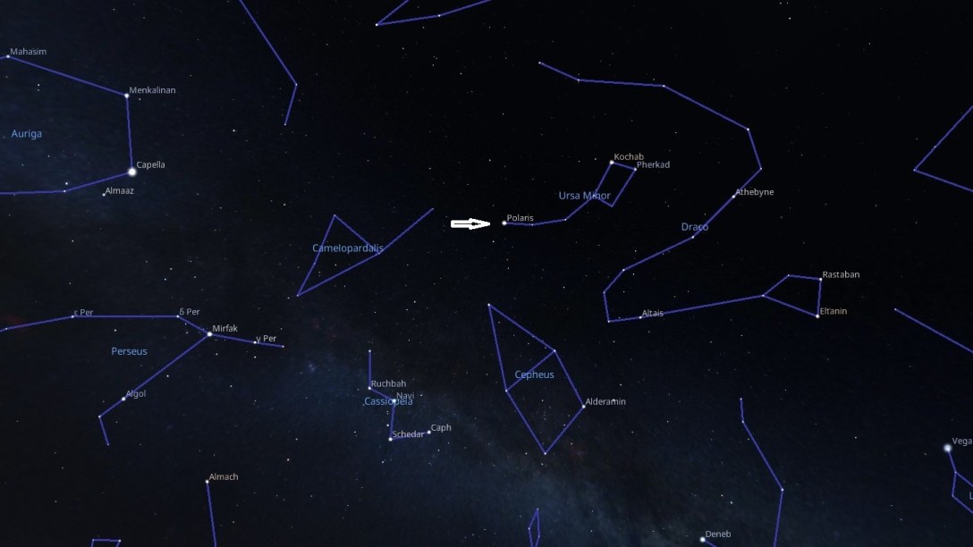 Polaris the North Pole Star