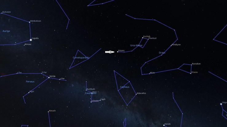 Polaris the North Pole Star