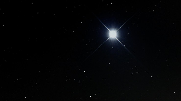 Sirius the brightest star in the sky