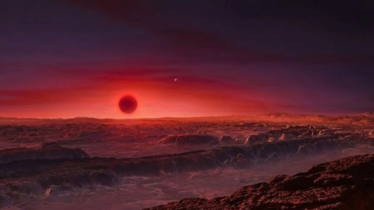 What the surface of Proxima Centauri b might look like